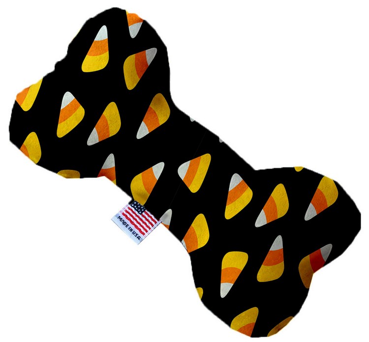 Candy Corn 10 inch Stuffing Free Bone Dog Toy